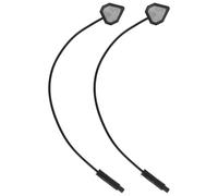 Sistema de Detección de Puntos Ciegos para Coche 24g, 20m, 2 Piezas | ABS Negro, Monitoreo en Real, Alertas de Noche y Ciudad, para Espejos Laterales y Vehículos