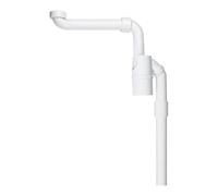 Sistema de drenaje flexible: trampas ajustables para fregadero, tubo antireflujo, extensión resistente al olor con diseño de flujo suave, instalación sin herramientas | Uso de drenaje de agua de