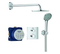 Sistema de ducha Grohe Grohtherm modelo empotrado con Rainshower Cosmopolitan...