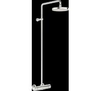 Sistema de ducha HANSA HANSAMICRA, ducha mural 200mm, redonda, sin teleducha, proyección 427-452mm, cromo, 44350100