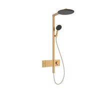 Sistema de ducha hansgrohe Raindance Alive S 300 1jet con ShowerSelect Comfort, 24582140, Color: Bronce cepillado
