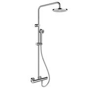 Sistema de ducha LAUFEN CityPro Liberty, con termostato, ducha mural x 200mm, incl. teleducha y flexo de ducha, HF500957100600