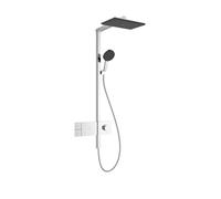 Sistema de ducha Raindance Alive Q 210/340 EcoSmart de 1 chorro con ShowerSelect Comfort de hansgrohe, 24581000, Color: cromado
