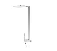 Sistema de ducha Steinberg serie 390, termostato, pushtronic, 3 consumidores, 2 chorros, Easy-Clean, 3902743