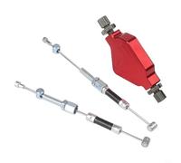 Sistema de embrague de motocicleta Easy Pull mecanizado CNC con palanca de acrobacias y cable de tracción compatible con todas las motocicletas que ofrece un rendimiento fiable (plata)