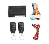 Sistema de entrada sin llave,Tickas Bloqueo de puerta de auto universal Sistema de entrada sin llave Sistema de cierre centralizado con control remoto con control remoto