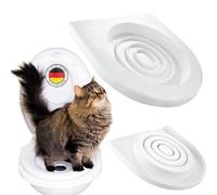 Sistema de entrenamiento 4BIG.fun para acostumbrar a su gato al baño - asiento y aprendizaje de la limpieza