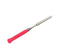 Sistema de entrenamiento para raqueta de bádminton Swing Power con pesos ajustables para optimización del rendimiento (rojo)