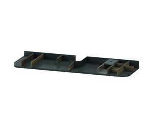 Sistema de equipamiento Duravit para anchuras de mueble de 1300 mm Posición central, incl. hueco para sifón incluido, UV9754M7878, Color: arce macizo
