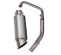 Sistema De Escape Completo Motocicleta para Zontes ZT125 U1 G1 Z1 Z2 2021 2022 2023 2024 2025 Silenciador Conexión Colector Acero Inoxidable