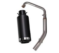 Sistema De Escape Completo Motocicleta para Zontes ZT125 U1 G1 Z1 Z2 2021 2022 2023 2024 2025 Silenciador Conexión Colector Acero Inoxidable