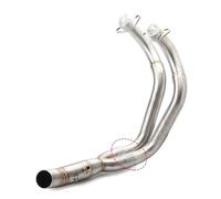 Sistema De Escape Completo Para Motocicleta, Tubo Delantero Modificado 51 Mm, Silenciador Deslizante Para Yamaha MT07, MT-07, FZ07 (2014-2023), R7 (2021-2023) Motor