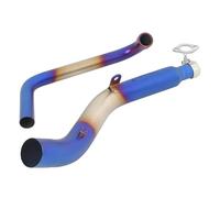 Sistema De Escape Completo para Motocicleta Tubo Enlace Delantero Azul Slip On Silenciador 51 Mm con DB Killer para Zontes ZT125 U1 G1 2021 2022