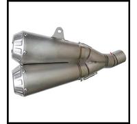 Sistema De Escape De Tubos De Doble Extremo Modificado Para Motocicleta, Silenciador De Tubo Deslizante Para Ducati Diavel Automotor(1)