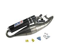 Sistema de Escape LeoVince Handmade ZX de R para Peugeot Ludix One 50 AC (con número de CE)