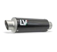 Sistema de escape LeoVince Sistema completo GP CORSA MATTE RACING Carbon & DB-Killer para Kawasaki Z 125 PRO