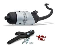 Sistema de escape LeoVince TOURING homologado ECE para Peugeot Kisbee 50