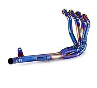 Sistema De Escape Motocicleta, Catalizador Modificado, Eliminación Tubo Enlace Medio Para Kawasaki Z900 2017-2022 2018 2019 Motor(4)