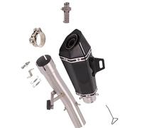 Sistema De Escape Motocicleta con Silenciador Tubo Conexión Modificado para Suzuki GSF1250 GSF 1250 2007 2008 2009 2010 2011 2012 2013 2014 2015 2016 2017 2018