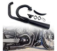 Sistema De Escape Motocicleta Negro para Harley Davidson Night Rod V-Rod Muscle Luther 2003-2021 Accesorios 2 En 1 Silenciador