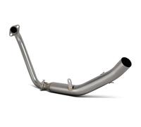 Sistema De Escape Motocicleta Tubo Enlace Delantero 51Mm con Conector Panal para Zontes ZT125 U1 G1 Z1 Z2 2021 2022 2023 2024 2025