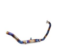 Sistema De Escape Para Motocicleta Para CF&M&OTO NK250 250SR NK 250 SR, Conexión Tubo Enlace Central Delantero 51 Mm, Aleación Titanio(Style B)