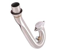 Sistema De Escape para Motocicleta, Tubo Enlace Medio Delantero Modificado, Eliminación Catalizador para Husqvarna SVARTPILEN 401 2018 2019