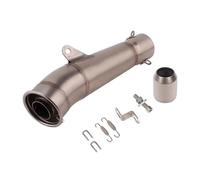 Sistema De Escape Universal Para Motocicleta GP 51 Mm, Silenciador Competición Con Reductor Ruido Extraíble Para R3 R15 NMAX155 Z250 CRF 230 R6(Style A)