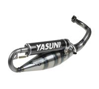 Sistema de escape Yasuni Scooter R carbono aramid para Piaggio Typhoon Gilera