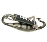 Sistema de escape Yasuni Scooter R carbono para Peugeot Jet-Force C-Tech