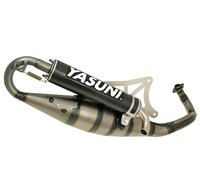 Sistema de escape Yasuni Scooter R carbono para Piaggio Typhoon Gilera Runner