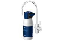 Brita mypure P1 Sistema de filtración de agua situado debajo del fregadero Azul, Blanco