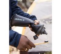 Sistema de filtración de agua Lifestraw Peak Series Botella plegable exprimible 650 ml MOUNTAIN_BLUE,