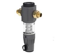 Sistema de filtración de agua, Prefiltro de retrolavado con raspador giratorio for toda la casa, filtro de agua de sedimentos giratorio, purificador de prefiltro de 40um