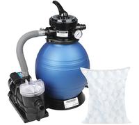 Sistema de filtro de arena 9600L/h con prefiltro in olas filtrantes