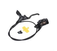 Sistema de freno hidráulico de cuatro pistones para bicicletas todoterreno, delantero izquierdo 800 mm y trasero izquierdo, kit de manguera de acero inoxidable de 1450 mm (frente izquierdo)