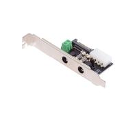Sistema de Gestión de Control Inteligente con Salida de Tarjeta de Alimentación de 1 A 4 CC de 5,5 mm y 12 V CC con Soporte PCI-e