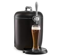 Klarstein Dispensador de Cerveza de 6 l, Tirador para Cerveza de Barril 65 W para Mini Barriles, Temperatura 3-12 °C, Grifo Cerveza para Casa con Indicador LED de Temperatura y Nivel de Cerveza