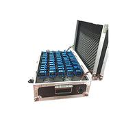 Sistema de guía turístico inalámbrico para guía turística de traducción simultánea museo, entrenamiento de visitas, guía educativa, iglesia (4 transmisores + 56 receptores + estuche de carga)