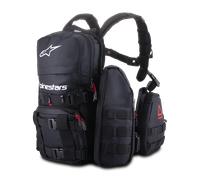 Alpinestars Techdura Tactical Mochila, negro-blanco para Hombres
