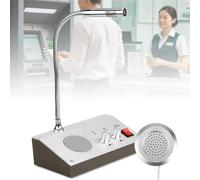 Sistema de Intercomunicación de Ventana, Sistema de Intercomunicación de Contador de Dos Vías, Función de Silenciamiento Automático, Voz Clara y Fuerte, Utilizado en Banco, Empresa, Hospital