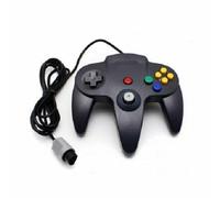 Sistema de juego de controlador largo negro para Nintendo 64 N64 US Ship