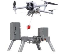 Sistema de lanzamiento de lanzamiento compatible con DJI Air 3S/Air 3 Thrower Transport Delivery Dispositivo de caída de liberación rápida, kit de lanzamiento de tren de aterrizaje plegable