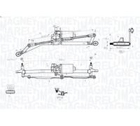 Sistema de lavado de parabrisas MAGNETI MARELLI 64012005011 para PUNTO 1.2 1999-