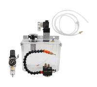 Sistema de lubricación por pulverización 3L para bombas más frías con PVC y materiales metálicos, eje flexible de base magnética y válvula solenoide para dispensación controlada (24V)
