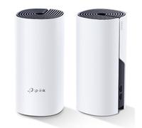 Sistema de malla híbrida TP-Link Deco P9, lote de 2 AC1200 de doble banda, AV1000, 2x Gb LAN/WAN (por unidad)