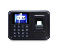 Sistema de máquina biométrica de Asistencia de Huellas Dactilares Teclado de Empleado Registrador de Reloj de Tiempo eléctrico Gestión de Datos USB