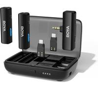 Sistema de Microfono Boya LINK inalambrico todo en uno