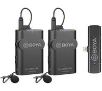 Sistema de micrófonos lavalier inalámbrico para iOS WM4PRO-K4 Boya