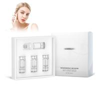 Sistema de Microinfusión para Labios, Micro Infusion System for Face, Facial Serum, Sistema Facial Glamoroso, con 3 Botellas de Esencia, Smooth Skin Facial Serum for All Skin Types